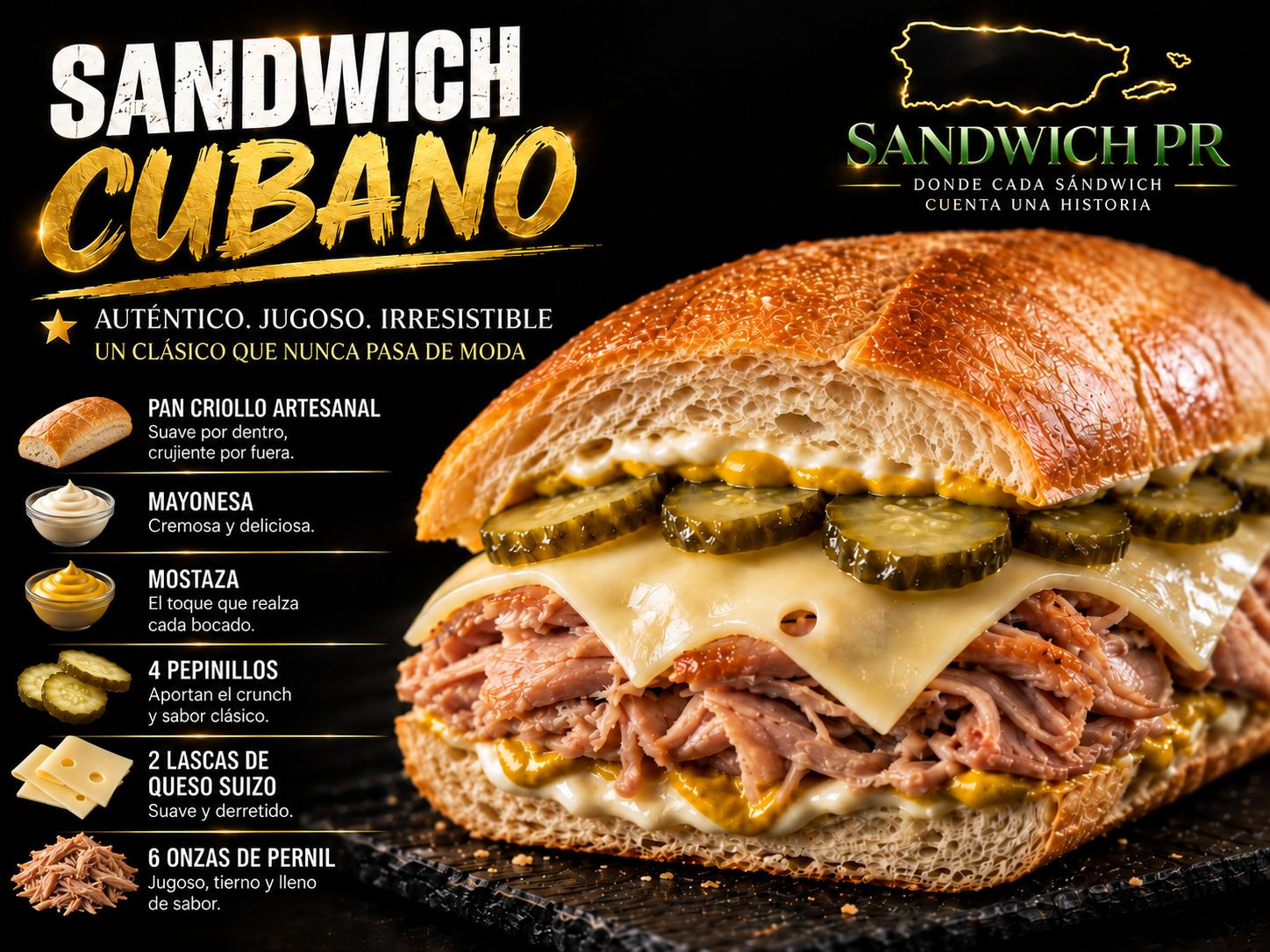 Sandwich Cubano de Sandwich PR