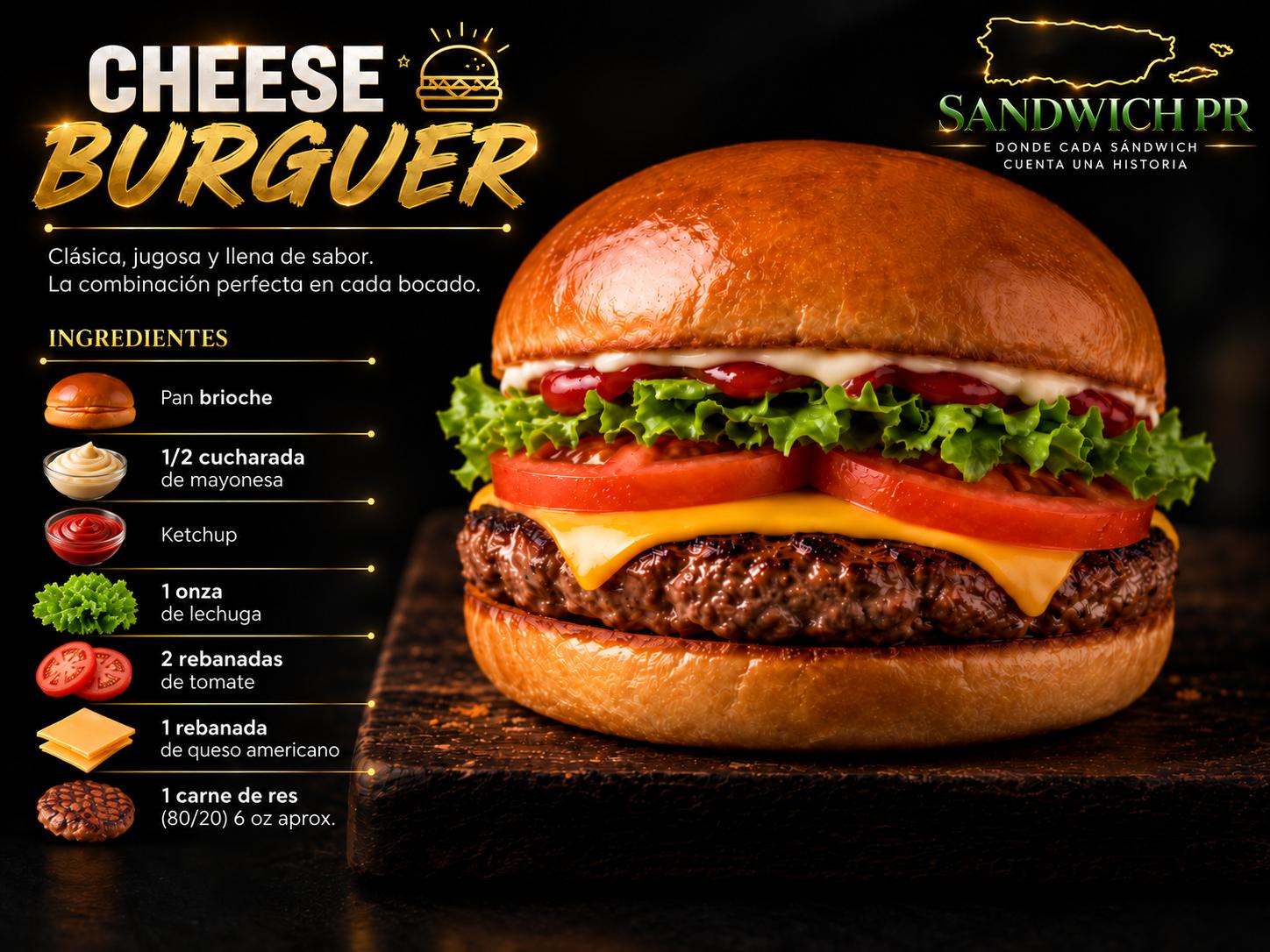 Cheese Burguer de Sandwich PR